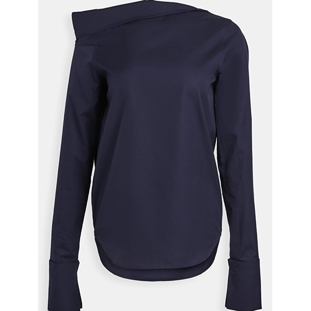 Shopbop Anais Jourden Off Shoulder Poplin Top